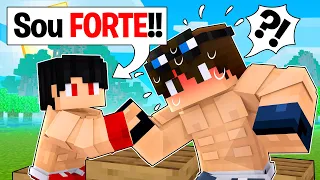 P3DRU ficou MUITO FORTE no Minecraft POR 24 HORAS!