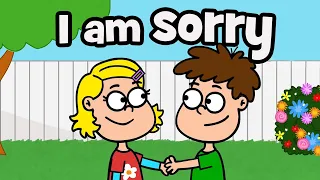 Apology song - I am sorry, forgive me | Hooray kids songs & nursery rhymes - Children's good manners