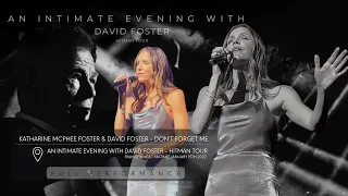 Katharine McPhee Foster & David Foster - Don't forget me (Full performance) from SMASH