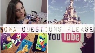 Please Leave Q&A Questions! Disney, Makeup, Life, Anything!