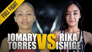 ONE: Full Fight | Jomary Torres vs. Rika Ishige | Jomary Wins By Submission | Aug 2017