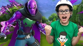 VIREI O GATUNO NO FORTNITE! Família Bugiganga Games