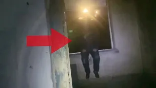 Two shadows appeared simultaneously and hands stretched out from above | Haunted House Ghost Detecti