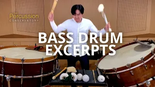 Orchestral Bass Drum Excerpts performed by Edward Choi