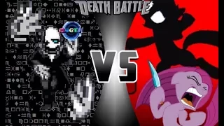 [WD GASTER VS CHEAPS CHARS] Episode 5: Nightmare Twilight Sparkle and Pinkamena Diane Pie