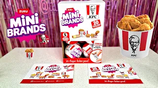 #asmr Unboxing Zuru Mini Brands KFC series