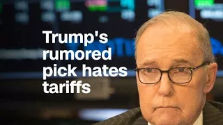 Trump's possible new top economic adviser hates tariffs