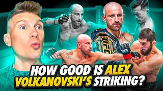 Just HOW GOOD Is Alex Volkanovski’s STRIKING? *BREAKDOWN* UFC 290