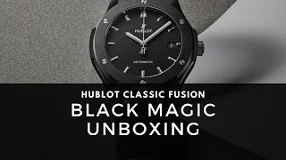 Hublot Classic Fusion Black Magic 42mm Titanium and Ceramic Watch - Unboxing and Hands On