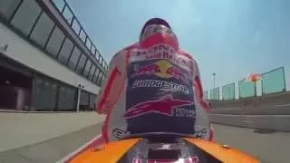 A lap of Misano with Marc Marquez