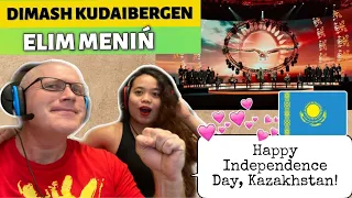 DIMASH KUDAIBERGEN - ELIM MENIŃ | REACTION! HAPPY INDEPENDENCE DAY!🇰🇿