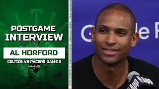 AL Horford REACTS to Jrue Holiday Game Winning Steal | Celtics vs Pacers Game 3 Postgame