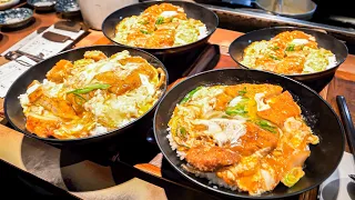 神戸）注文殺到カツ丼ラッシュ！信じられない神業注文さばきが炸裂する大衆食堂の１日に密着丨Katsudon and Tempura - Food in JAPAN