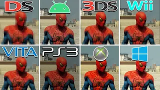 The Amazing Spider-Man (2012) DS vs Android vs 3DS vs Wii vs PS Vita vs PS3 vs XBOX 360 vs PC