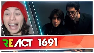 React 1691 IMITANDO YOUTUBERS 5 - Celso Portiolli e Lucas Inutilismo (Canal Nostalgia)