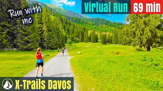 Klosters - Davos 🇨🇭 Switzerland Wonderland | Treadmill Running | Virtual Run #92