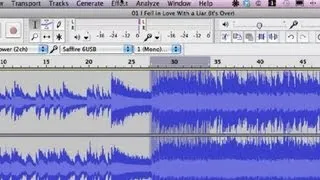 How to Fix the Quality of a Song With Audacity : Audio Recording