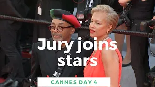 Spike Lee, Maggie Gyllenhaal and Cannes jury joins stars on red carpet