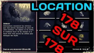 Red Dead Redemption 2: LOCALIZATION ANIMAL ANIMAL ENCYCLOPEDY 178/178 - ZOOLOGIST TROPHY