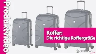 Koffer: Die richtige Koffergröße