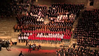 La Montanara (Canto Tradionale Alpino) cantata da 470 coristi all'Arena di Verona