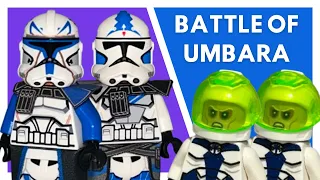 I Built the BATTLE OF UMBARA from the Clone Wars in LEGO!