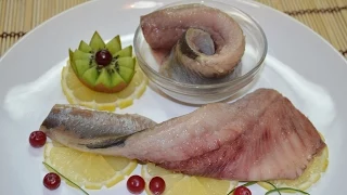 How to clean a herring