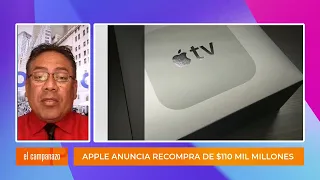 APPLE ANUNCIA RECOMPRA DE $110 MIL MILLONES