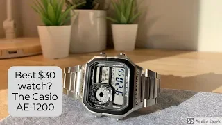 The best watch for under $30? Casio AE-1200 WH ‘Casio Royale’ watch review