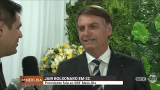 Entrevista com o Presidente Jair Bolsonaro