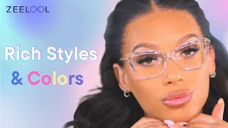 Step up your style game with Rich Styles & Colors fashion glasses.   //ZEELOOL