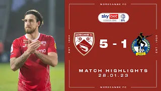 Highlights | Morecambe 5 Bristol Rovers 1