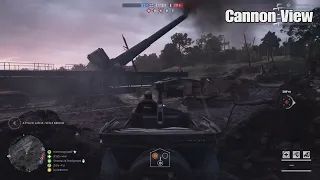 Large Artillery Battery Firing (All View Points) [Battlefield 1]