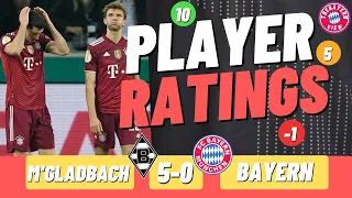 Gladbach shocks Bayern!!!! - Mönchengladbach 5-0 Bayern München -  Bayern Munich Player Ratings