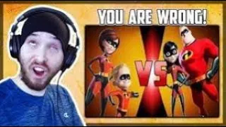 YOU ARE WRONG! - Reacting to Film Theory: Which of The Incredibles Is THE MOST Incredible?