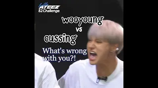 wooyoung vs swearing 😗😅 #ateez #wooyoung