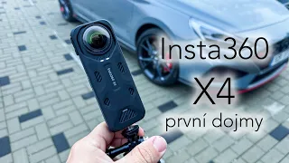 Insta360 X4 - nejlepší kamera na koloběžku? 😲 8k 360° bestie 👌. První dojmy a low light test 😅.