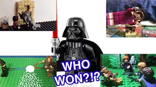 LEGO 100 SUBSCRIBERS STOP MOTION CONTEST WINNERS!!