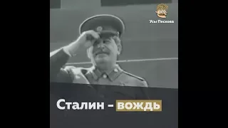 Сталин - вождь