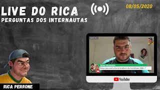 Live do Rica 08/05 - Respondendo perguntas