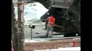 Garbage Man Has A Bad Day
