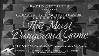 THE MOST DANGEROUS GAME (1933) Joel McCrea & Fay Wray | 4K UHD | Trailer Remastered - B&W