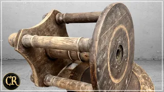 ANTIQUE piano stool from 1930 rescued from auction