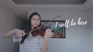 I WILL BE HERE (Through Night and Day OST) | Violin Cover by Justerini