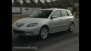 Motorweek 2004 Mazda 3 Road Test