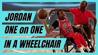 Michael Jordan Plays One on One in a Wheelchair | Sports 360
