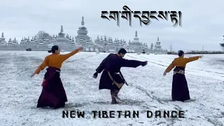 ངག་གི་དབྱངས་རྟ།  New Trending Dance in Tibet     #tibetandance #gorshey