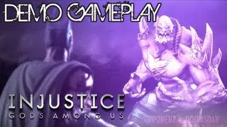Injustice Gods Among Us Demo Gameplay Walkthrough