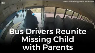 Heroic Michigan School Bus Drivers Save Toddler