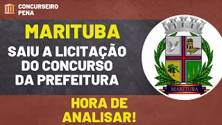 Saiu a licitação do Concurso da Prefeitura de Marituba